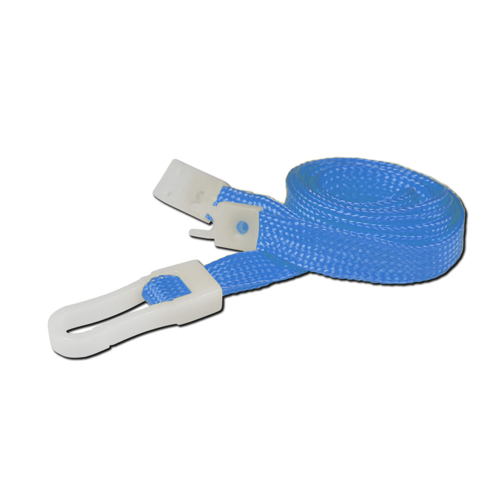 Lanyard with plastic clip